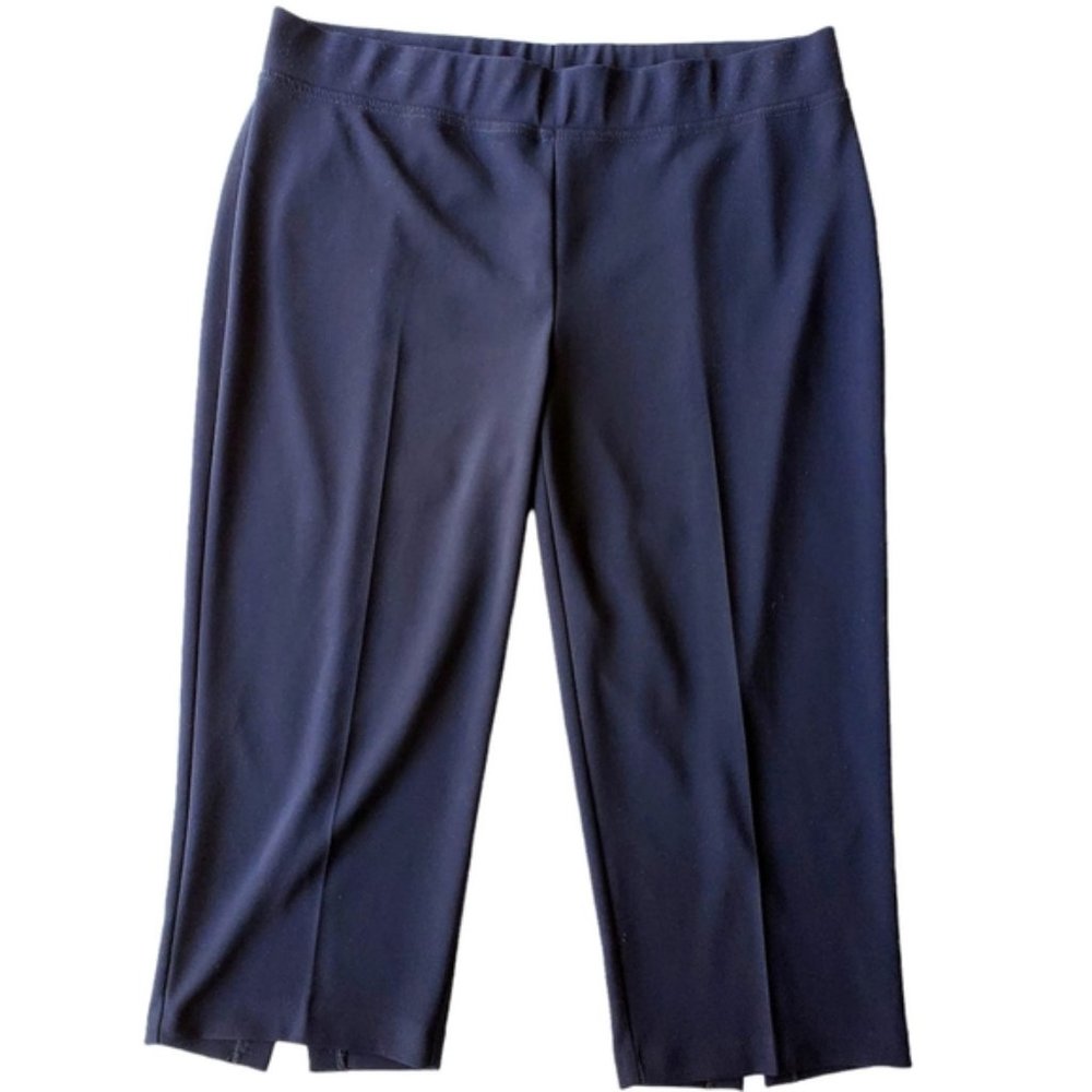 Joseph Ribkoff Blue Crop Pants Size 18